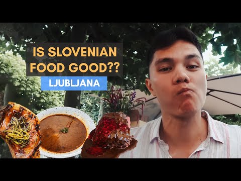 SLOVENIAN FOOD REVIEW. IS FOOD IN LJUBLJANA ANY GOOD? Traditional & Modern Cuisine Tour Vlog 2022
