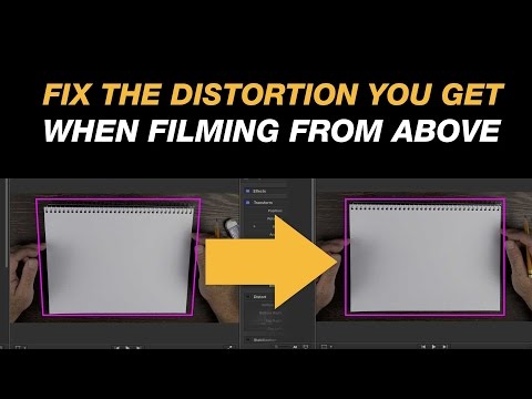 Final Cut Pro X Tutorial: Fix Distortion When Filming from Above