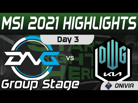 DFM vs DK Highlights Day 3 MSI 2021 Group Stage DetonatioN FocusMe vs DWG KIA by Onivia