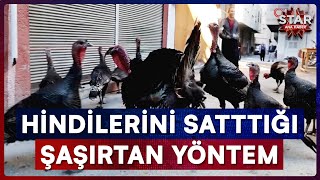 Sokakta Şaşırtan Görüntü! Yılbaşı Öncesi Sokak Sokak Gezip Satıyor | S