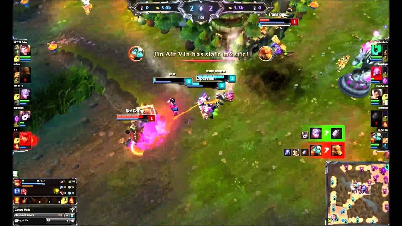 Liên Minh Huyền Thoại: đập nhau ngay từ lv 1 cho máu :v