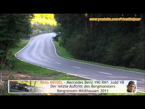Reto Meisel MB 190 Judd V8 - Der letzte Auftritt des RM1 - Bergrennen Mickhausen 2011