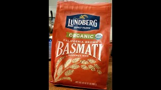 Lundberg Family Farms Organic California Brown Basmati Gourmet Rice Review