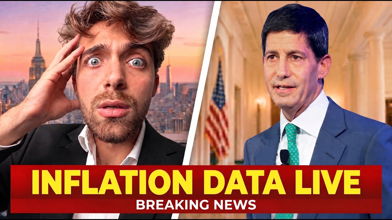 CPI INFLATION DATA LIVE: BITCOIN & CRYPTO ANALYSIS (LIVE)