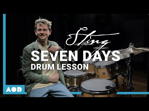 Seven Days By Sting On Drums - Learn To Play Colaiuta's Grooves | Drum Lesson By Chris Hoffmann