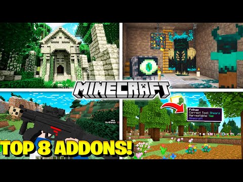 W3NDY - 🔥 TOP 8 ADDONS ALREADY UPDATED FOR YOUR OFFICIAL MINECRAFT PE 1.20!