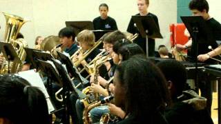 Aptakisic Jr High Band playing Fireflies