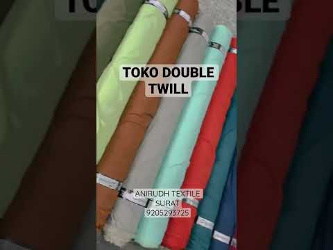 Toko Double Twill Fabric