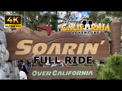 Soaring Over California Full Ride in 4K - Disney California Adventure - April 2023