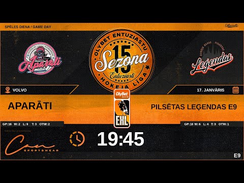 2026 01 17 | APARĀTI (APR) - PILSĒTAS LEĢENDAS E9 (PL9) | E9