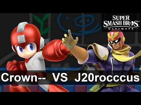 Mega Man [Crown--] vs Captain Falcon [J20rocccus] | Super Smash Bros. Ultimate