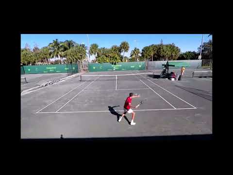 Tennis - match - Orange Bowl 2020 -