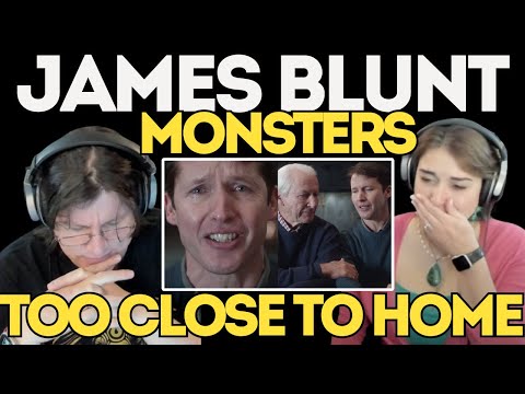 She Wasn’t Ready For This One 😭 💔 | JAMES BLUNT - Monsters | FIRST TIME COUPLE REACTION