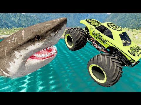 BeamNG Crazy Car Crashes and Jumps LIVE  #19 - Random Vehicles Total Destruction | Griff's Garage