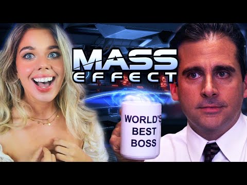 Michael Scott in Mass Effect REACTION! (I AM BLOWN AWAY!)