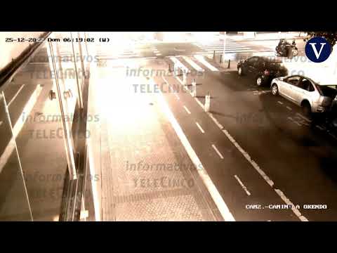 Security cameras recorded the stabbing of the deceased young man in San Sebastián.