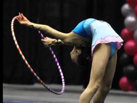 11-yr-old Elena Shinohara Hoop Montage at 2012 Spring Fling Rhythmic Gymnastics 新体操小学生
