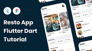 Find Restaurant Mobile App Beginners Flutter Tutorial