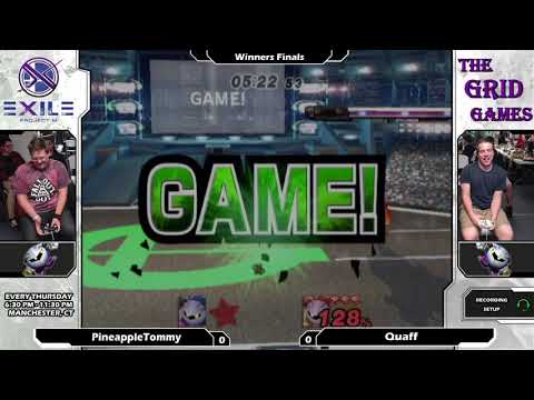 Project M: PineappleTommy (Meta Knight) V Yung Quaff (Meta Knight) - Exile 107 Tournament SSBPM