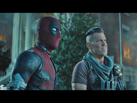 Deadpool & Cable vs Armed Pedophile - Essex House Fights Scene. | Deadpool 2 (2018)