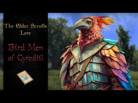 The Mysterious Bird Men of Cyrodiil - The Elder Scrolls Lore