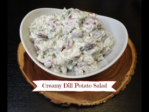 Classic Creamy Dill Potato Salad Recipe