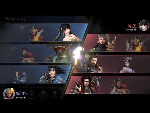 Gameplay SunTzu head to head vs LUBU again in 1v1 Fair Arena Edition 3 ~ Dynasty Legends 2 ~