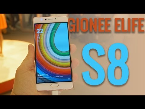 Gionee Elife S8 hands-on at the MWC 2016