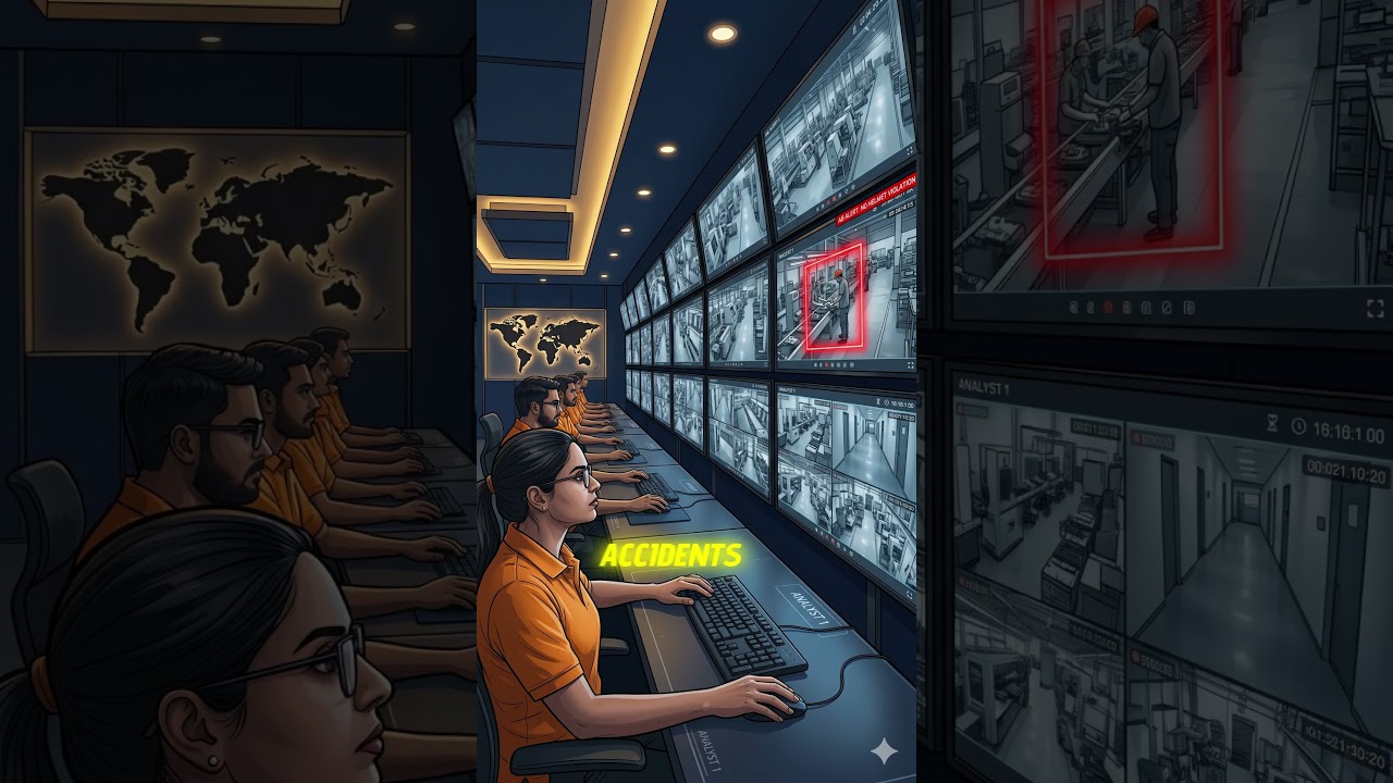 Factory SOP Violations Detected | AI CCTV Monitoring by iSurveillanz