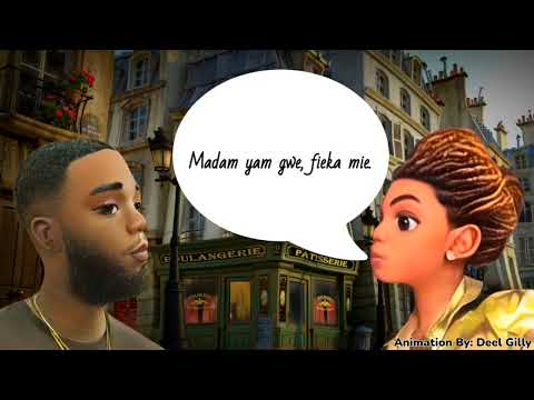 Gillio-Bonjour ft. YoungBoss (Disney Animation Lyric Video) by: DG