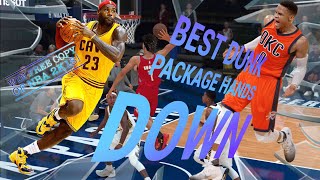 NBA 2K18 BEST DUNK PACKAGE FOR POSTERIZER BADGE!!