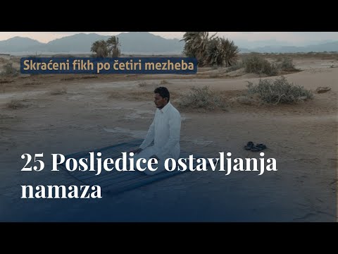 Posljedice ostavljanja namaza - dr. Zijad Ljakić