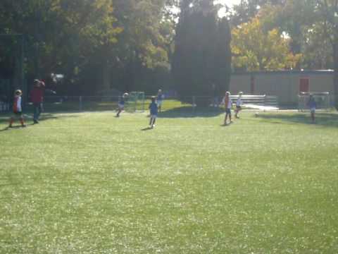 BFC ME3 - VIOD ME1  Mooi schot van Roos op doel