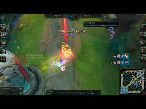 Risky Qiyana play, but clean execution