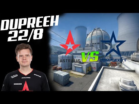 CSGO POV ASTRALIS DUPREEH(22/8) VS COMPLEXITY NUKE ESL Pro League Season 12 Europe PLAYOFF 02.10.20!
