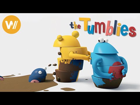 Tumblies - Discovering the world with cartoons: Dust bin, Mud and Hide and seek | Ep. 7