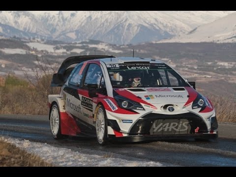 Hyundai i20 WRC 2017 Test - 2017 Rally Monte-carlo Hayden Paddon