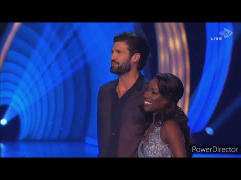 Dan Edgar and Vanessa James skating in Dancing On Ice (Semi Final) (2/3/25)