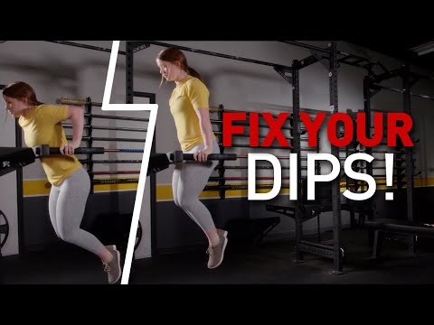 How To Do DIPS for Beginners + Progression Tips