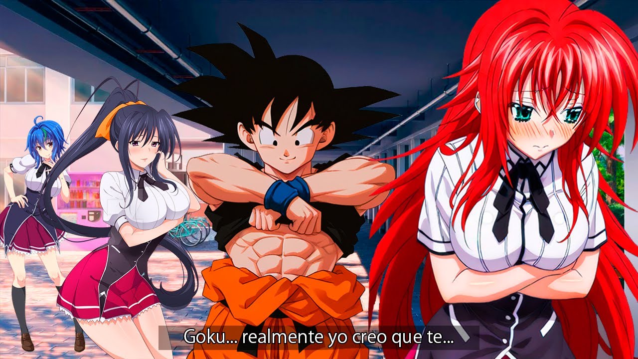 GOKU LLEGA AL MUNDO DE HIGH SCHOOL DXD | PELÍCULA COMPLETA 2025