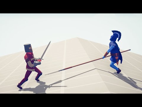 Medieval Team vs Ancient Team - Totally Accurate Battle Simulator TABS