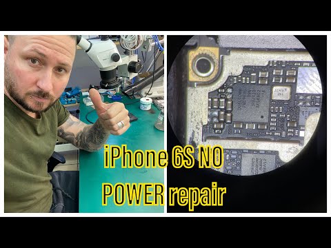 BASIC REPAIRS - iPHONE 6S WITH NO POWER AND NO BOOT - SHORT ON VCC_MAIN - BOOM
