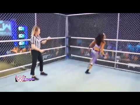 Hyan vs AQA wrestling steel cage  championship match 🔥