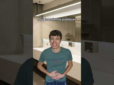 Pov: les toilettes publiques 😂