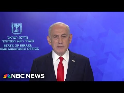 WATCH: Benjamin Netanyahu speaks to Iranian people