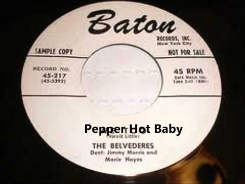 Belvederes - We Too / Pepper Hot Baby - Baton 217 - 1955