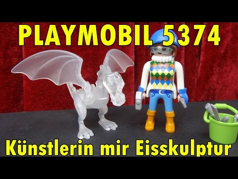 "PLAYMOBIL 5374 KÜNSTERLIN MIT EISSKULPTUR" -Vorstellung