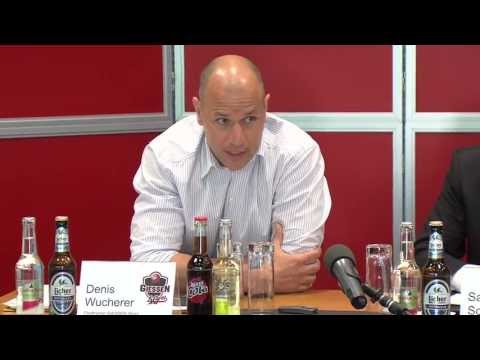 46ersTV: Pressekonferenz Vorstellung Denis Wucherer
