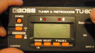 Video thumbnail for Tuning The Guitar - Using Digital Tuner by Making Muzik