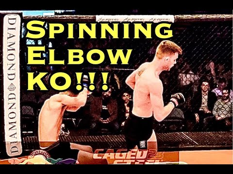 SPINNING KO!!! - KEITANO FOURNILLIER  V  ADAM BRAMHOLD -  CAGED STEEL
